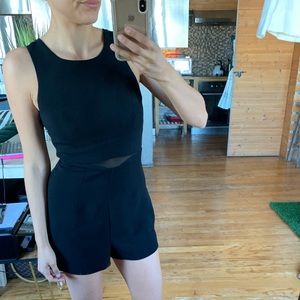 BCBG x black romper